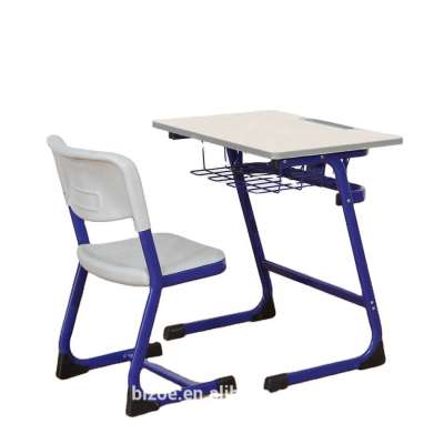 Single student desks and chairs