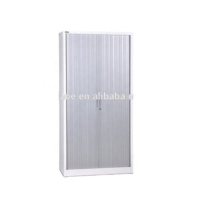 Hot sale KD plastic tambour door filing cabinet