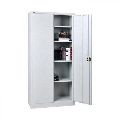 Office furniture iron swing door storage cupboard for books