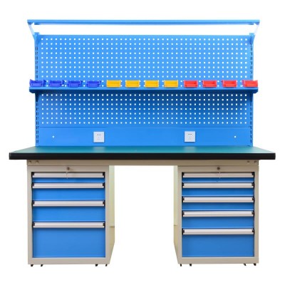 Metal hardware storage drawer tool box work bench